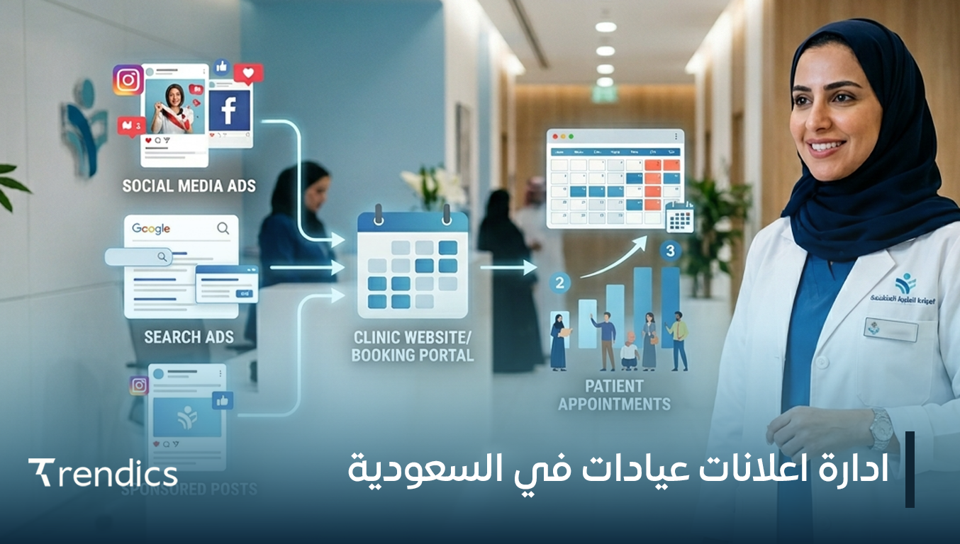 ادارة اعلانات عيادات في السعودية