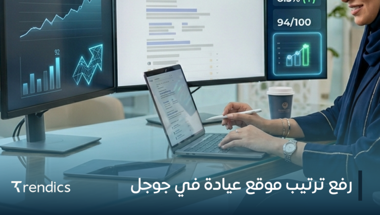 رفع ترتيب موقع عيادة في جوجل
